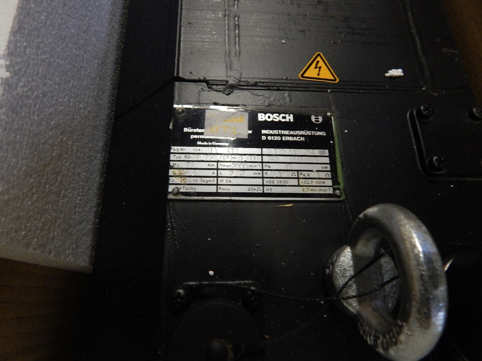 Bosch SD-B6.720.020-01.000 Servomotor   Unbenutzt