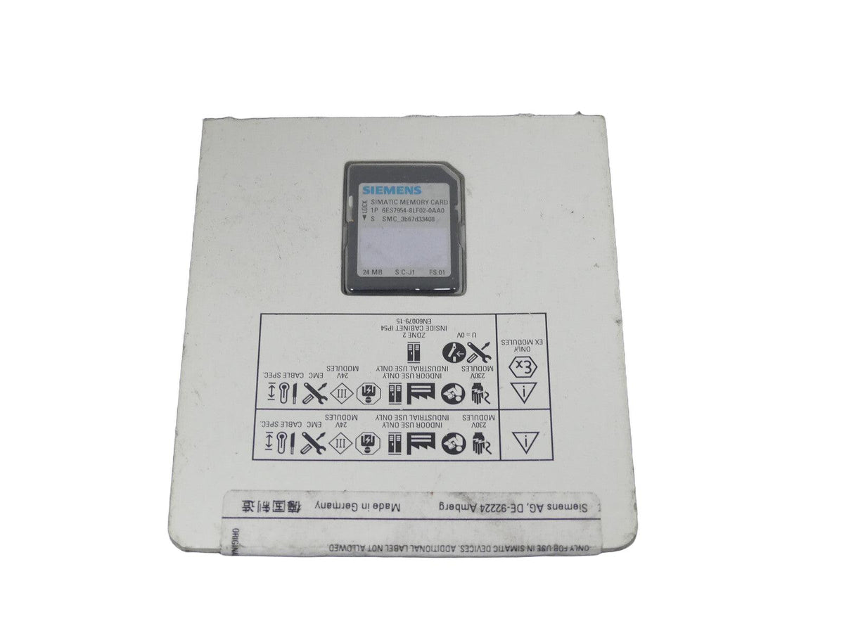 Siemens 6ES7 954-8LF02-0AA0  6ES7 9548LF020AA0  FS:01