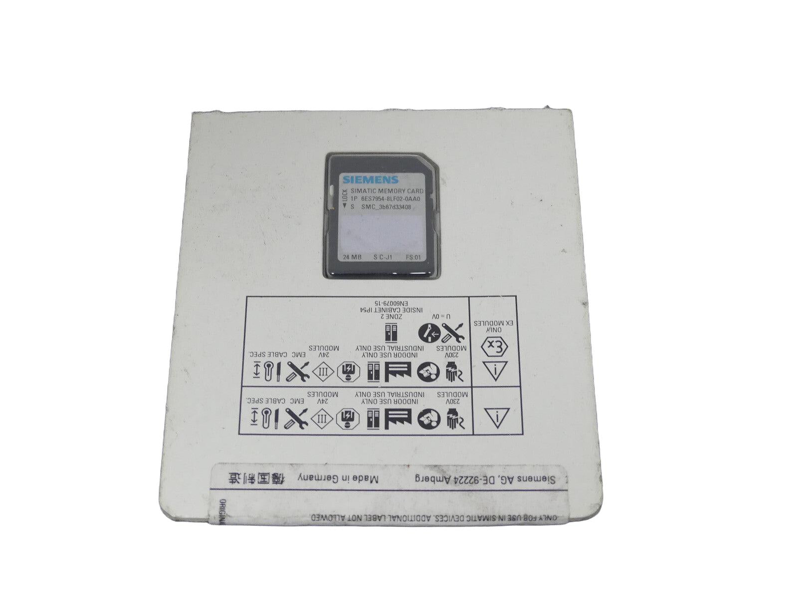 Siemens 6ES7 954-8LF02-0AA0  6ES7 9548LF020AA0  FS:01