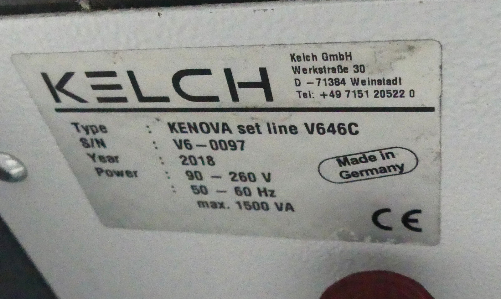 KELCH KENOVA set line V646C  Werkzeugeinstellgeräte s.Bilder