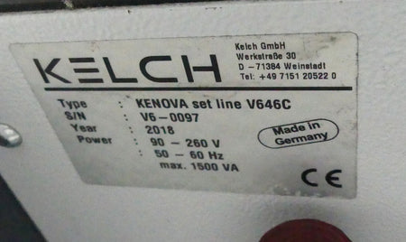 KELCH KENOVA set line V646C  Werkzeugeinstellgeräte s.Bilder