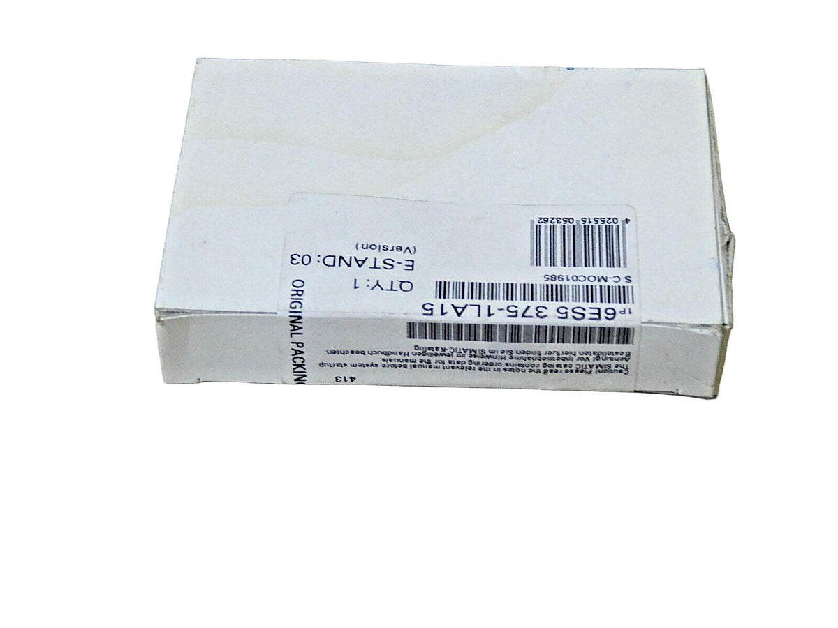  Siemens 6ES5 375-1LA15  8K EPROM SPEICHERMODUL new