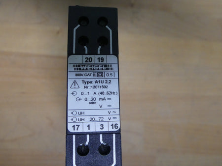 WEIGEL  A1U 2.2  Messumformer