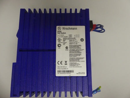 HIRSCHMANN RS20 RAIL SWITCH RS20-0800T1T1SDAPHH07.0.02 LEICHT BESCHÄDIGT, S. BIL