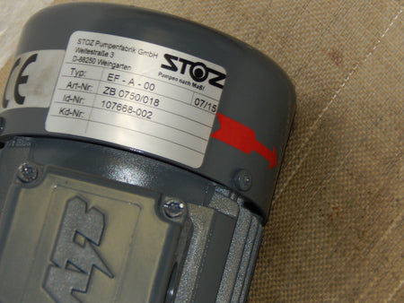 STOZ Pumpe EF-A-00 Art-Nr. ZB 0750/018 