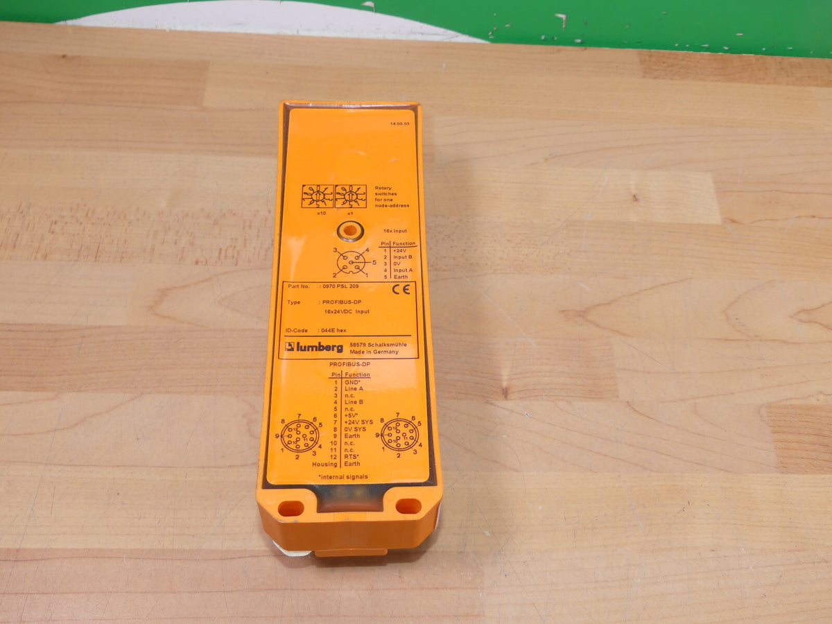 Lumberg Profibus-DP 0970 PSL 204 onhe Verpackung