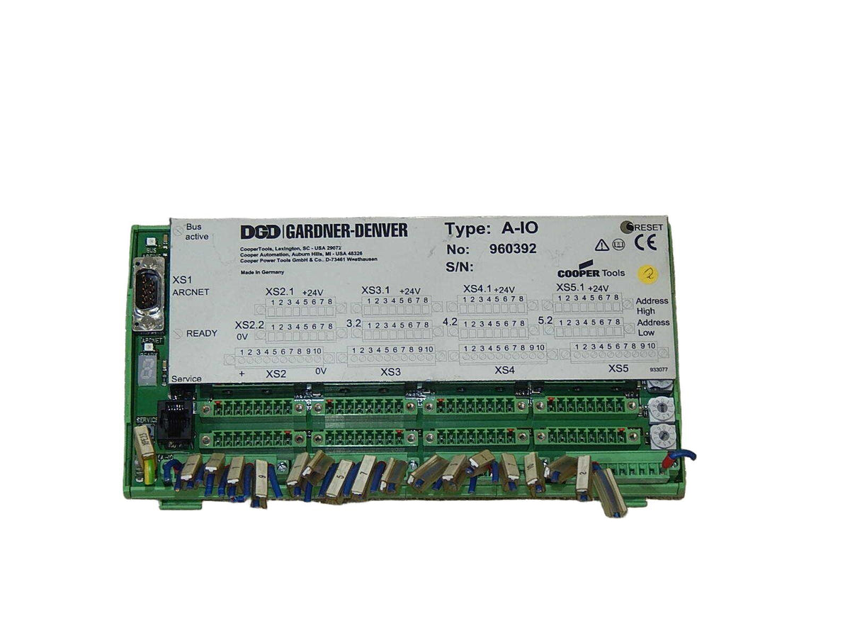  GARDNER-DENVER Bus Modul  A-IO No: 960392 used