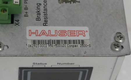 Parker Hauser Grundgerät Compax 2500S 0629230002951-500101