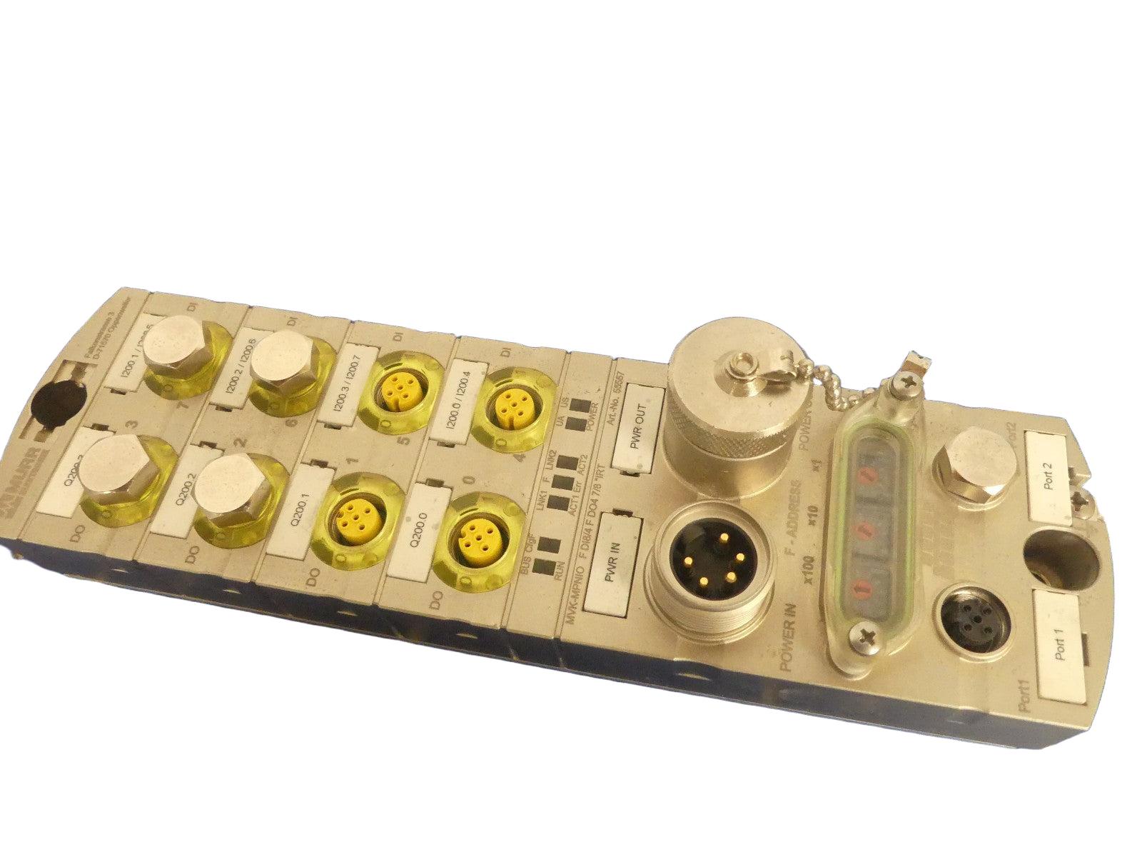 MURR ELEKTRONIK MVK-MPNIO F DI8/4 F D04 7/8 IRT