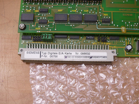 Trumpf 086632 mit Siemens G34924-W1021-C005 Ein-   Ausgabe Piggybackbaugruppe