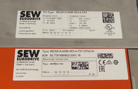 SEW MDX91A-0095-5E3-4-T01/CFN21A