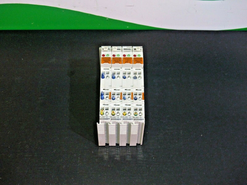 4x Beckhoff KL9210