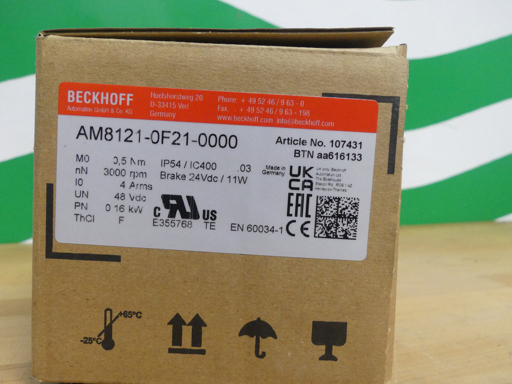 Beckhoff AM8121-0F21-0000 NEU