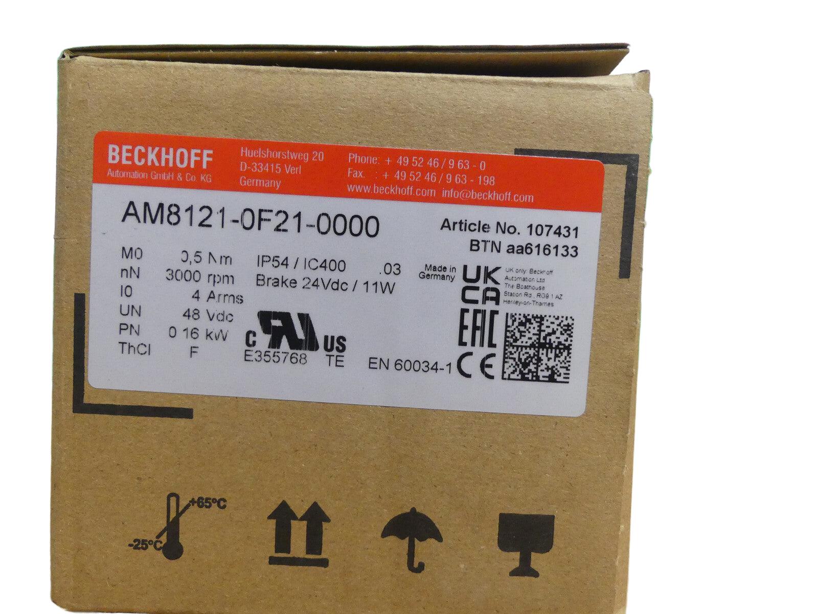 Beckhoff AM8121-0F21-0000 NEU