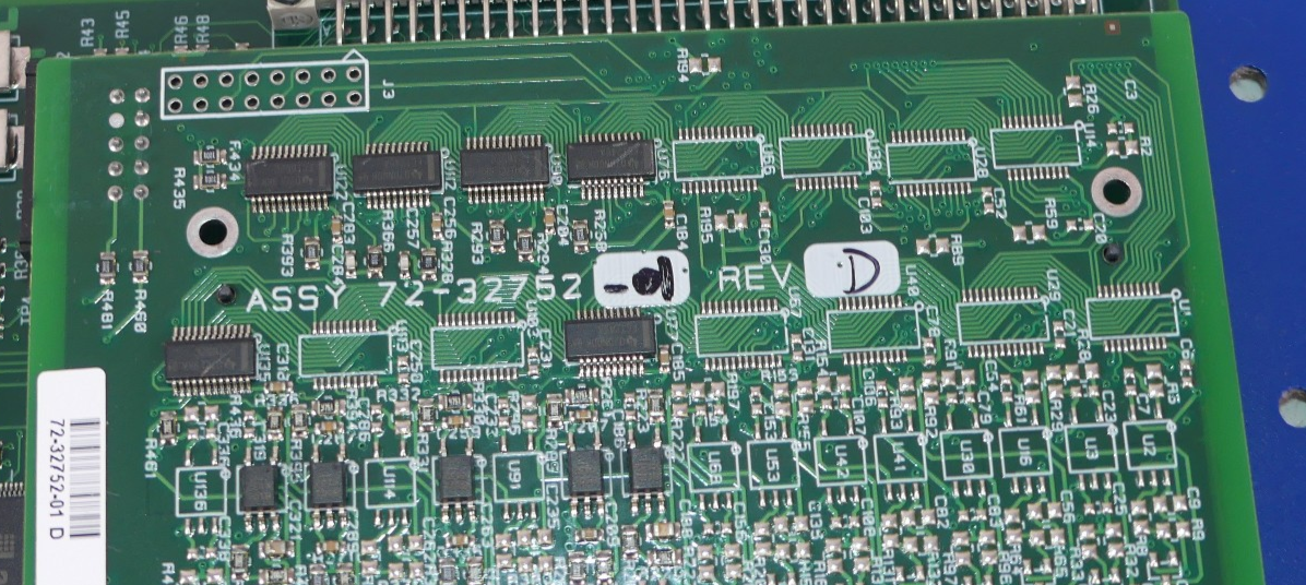 ORTHODYNE ELECTRONICS ASSY 72-32752-01 REV D S68333-6127H218 PCB 72-32721 REV. F