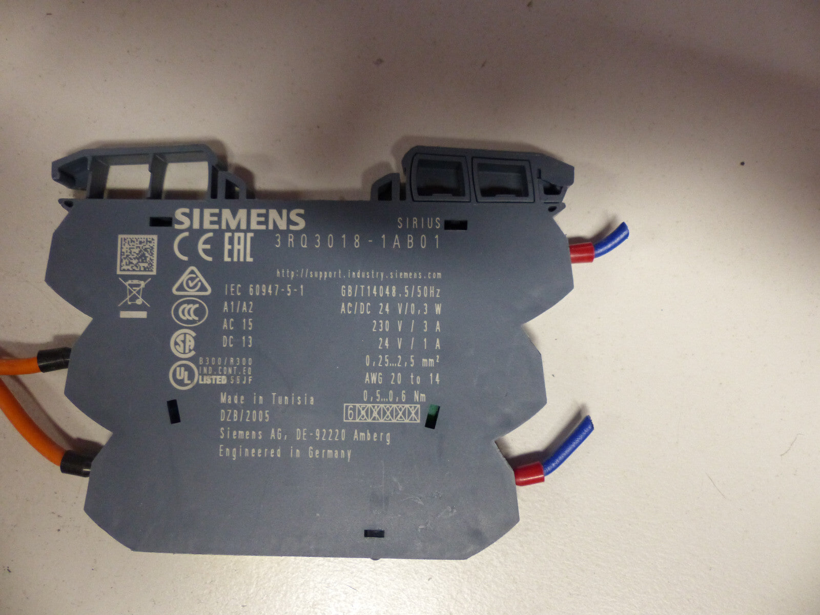 Siemens 3rq3018-1ab01 used