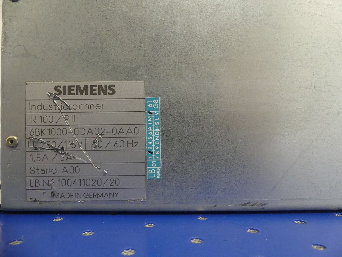 SIEMENS  6SN1123-1AB00-0BA2 + 6SN1118-0DM33-0AA1
