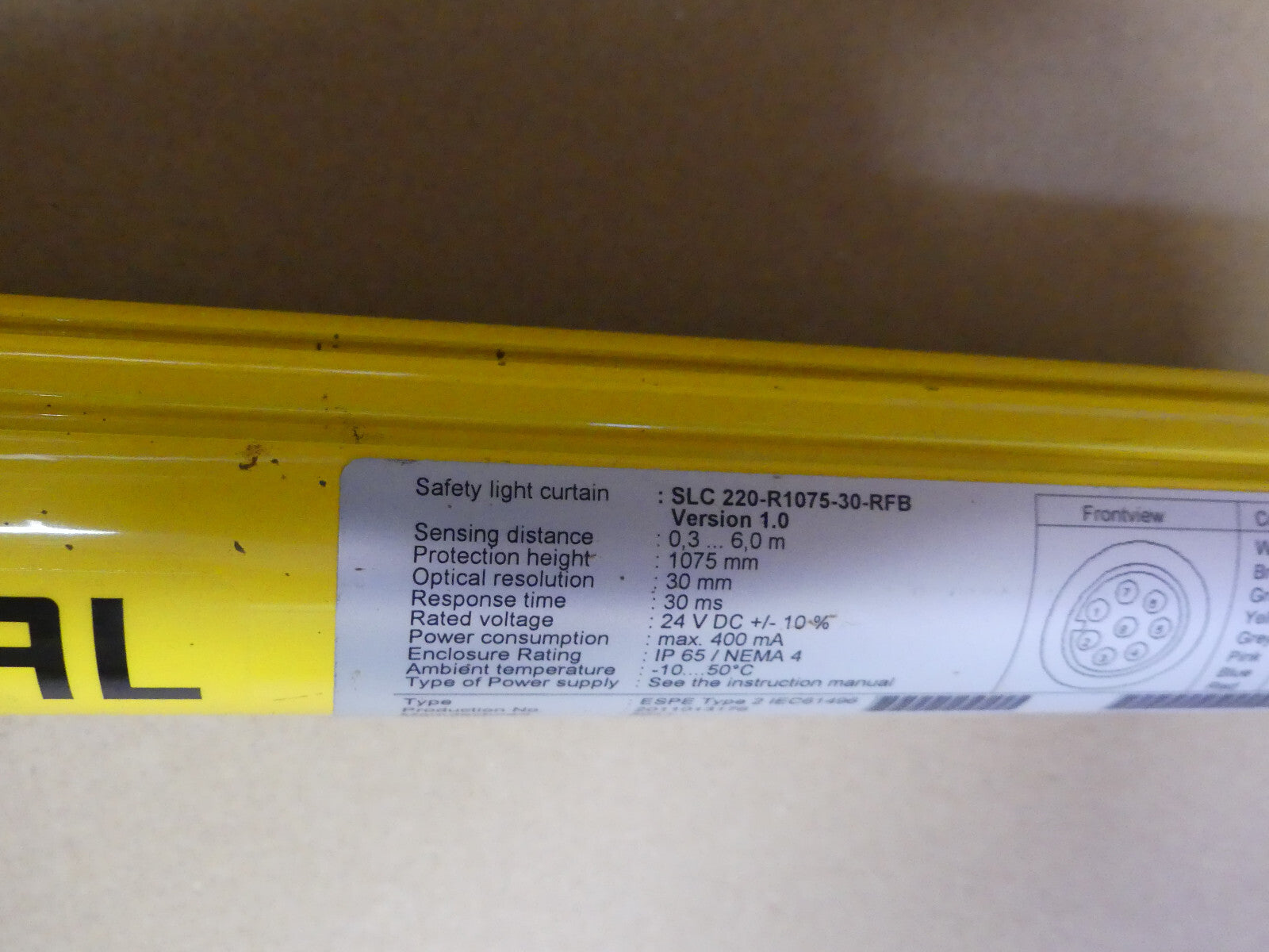 schmersal SLC 220-R1075-30-RFB+ SLC 220-E1075-30-RFB Receiver+Transmitter