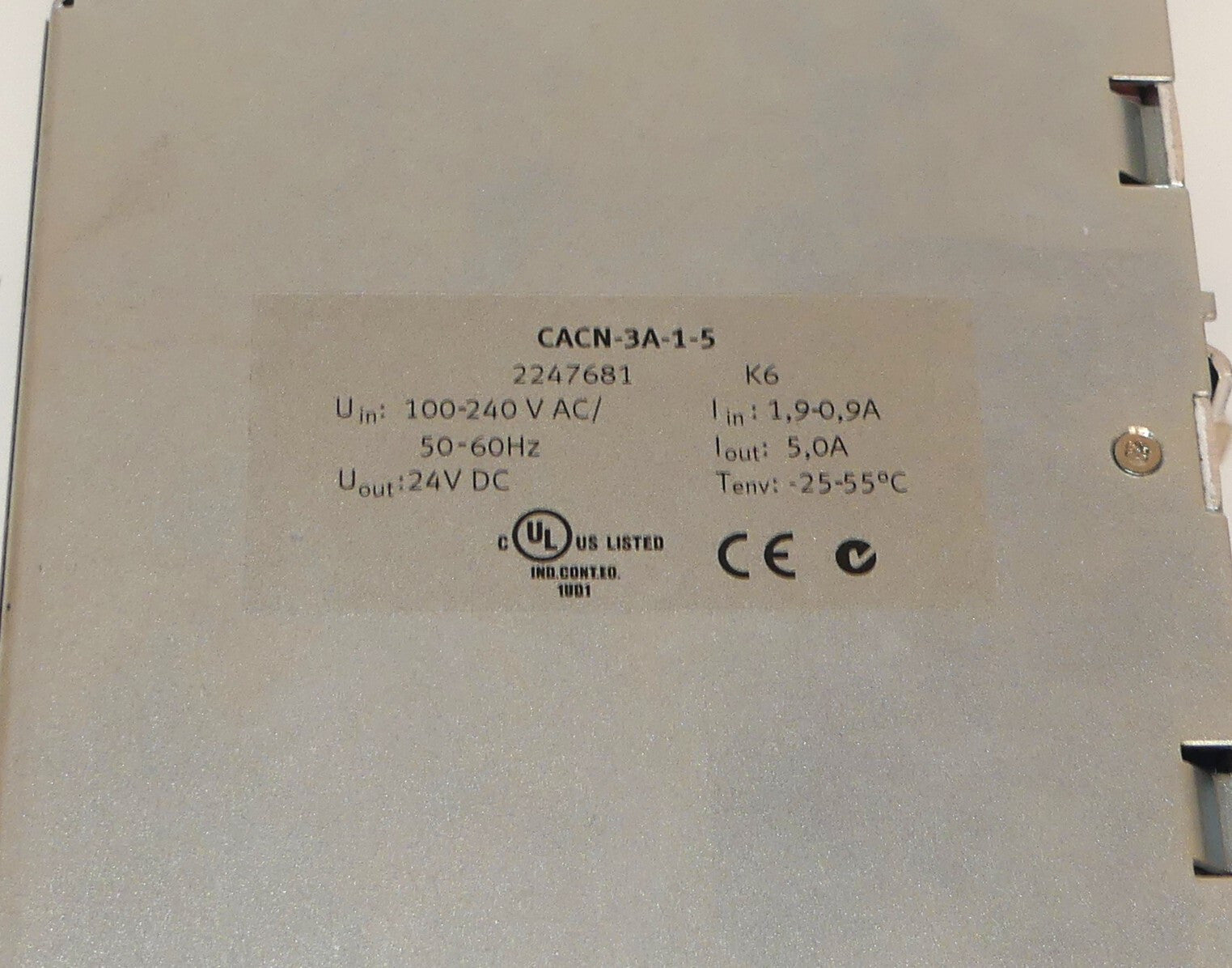 Festo cacn - 3A-1-5  Netzteil 2247681 Used