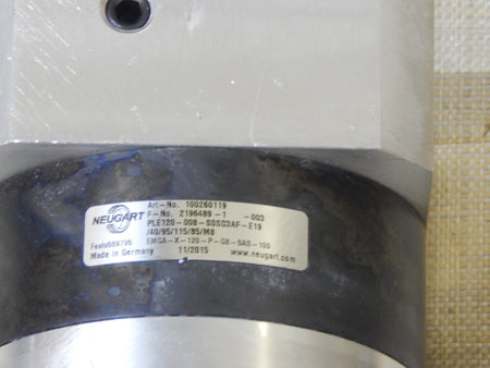  Neugart PLE120-003-SSSA3AF-E19 // 40/95/115/B5/M8  Getriebe  used