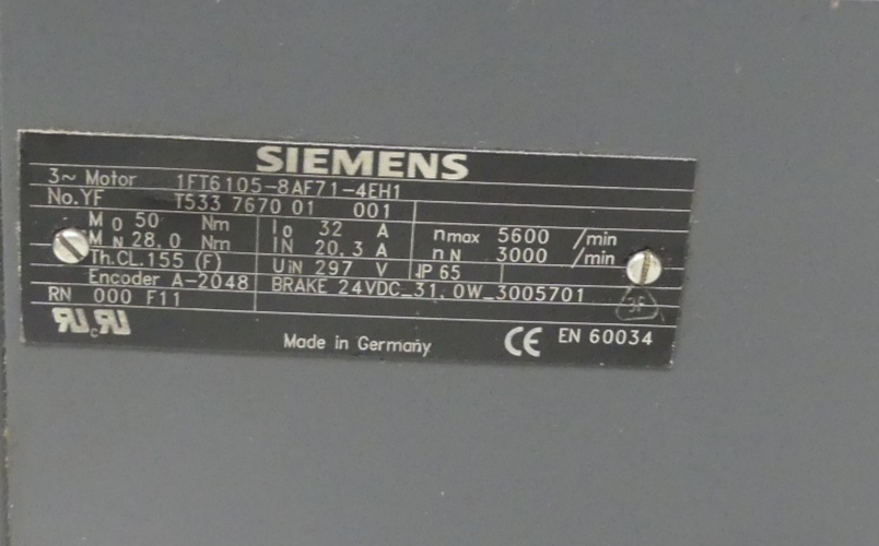 Siemens 1FT6105-8AF71-4EH1