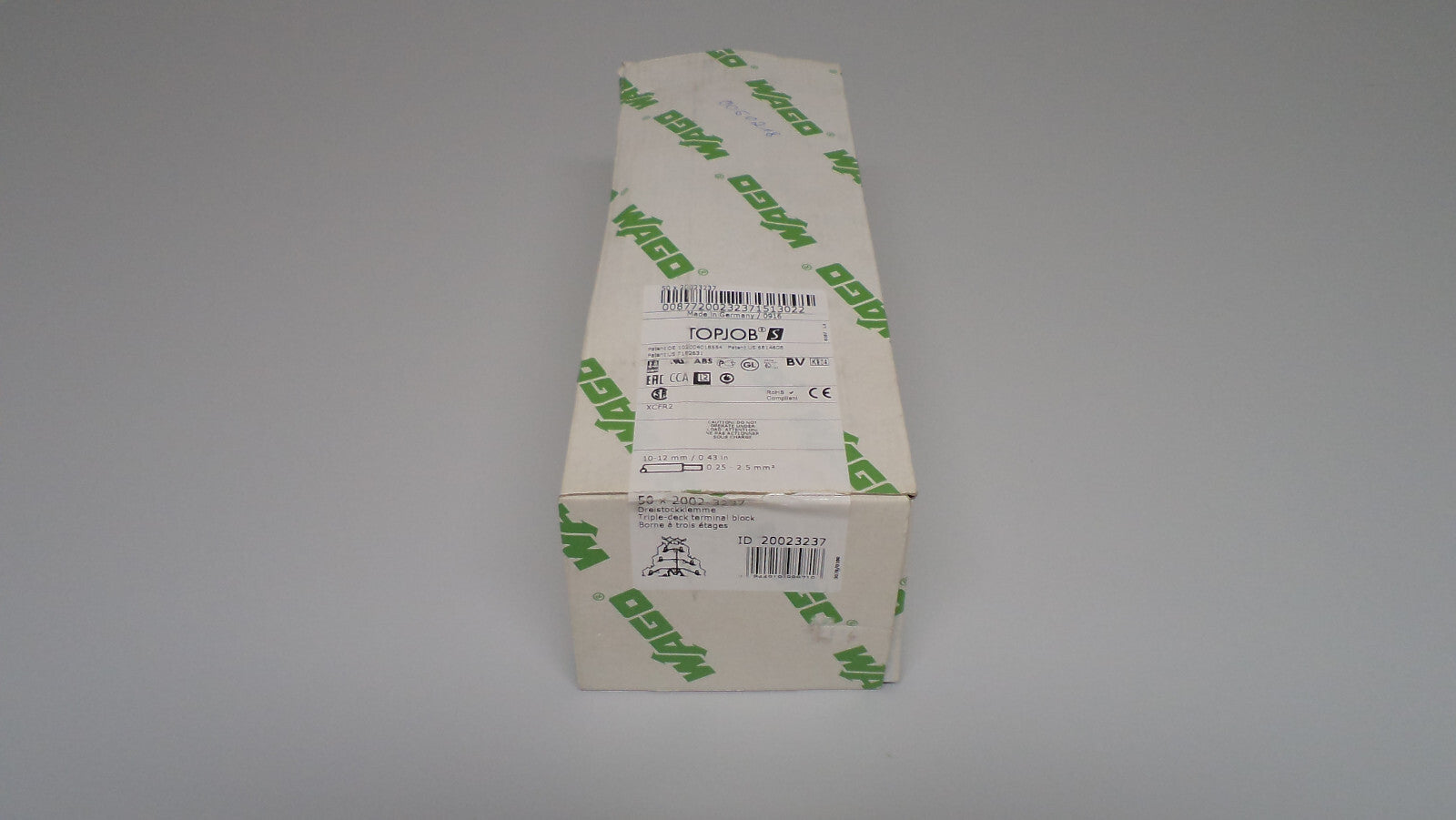 Wago 2002-3237  50 Stück