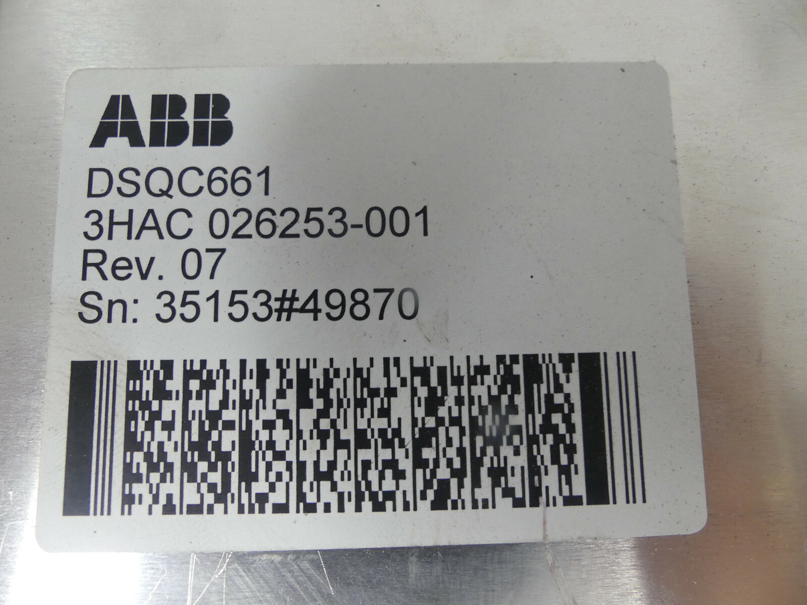 ABB DSQC661