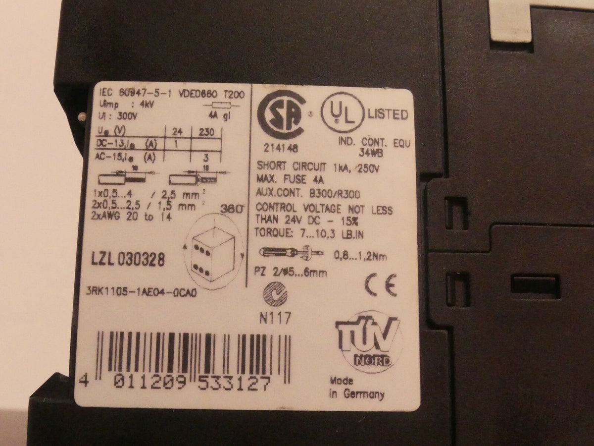 Siemens 3RK1105-1AE04-0CA0