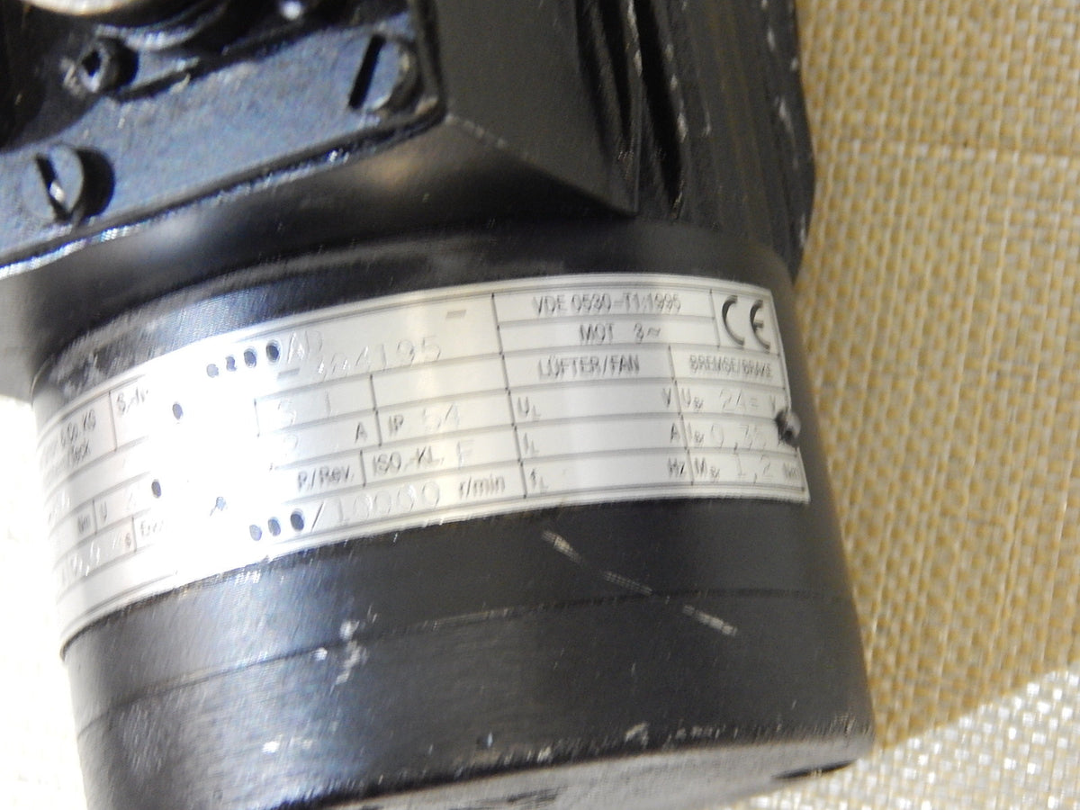 AMK Servomotor DV4-1-4-AB0   Permanent Magnet Motor 10000nNmax/min Used