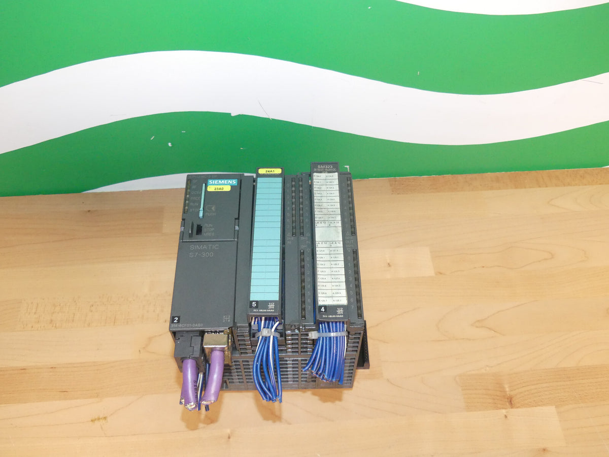Siemens SIMATIC S7 6ES7314-6FC01-0AB0 CPU314C-2DP used