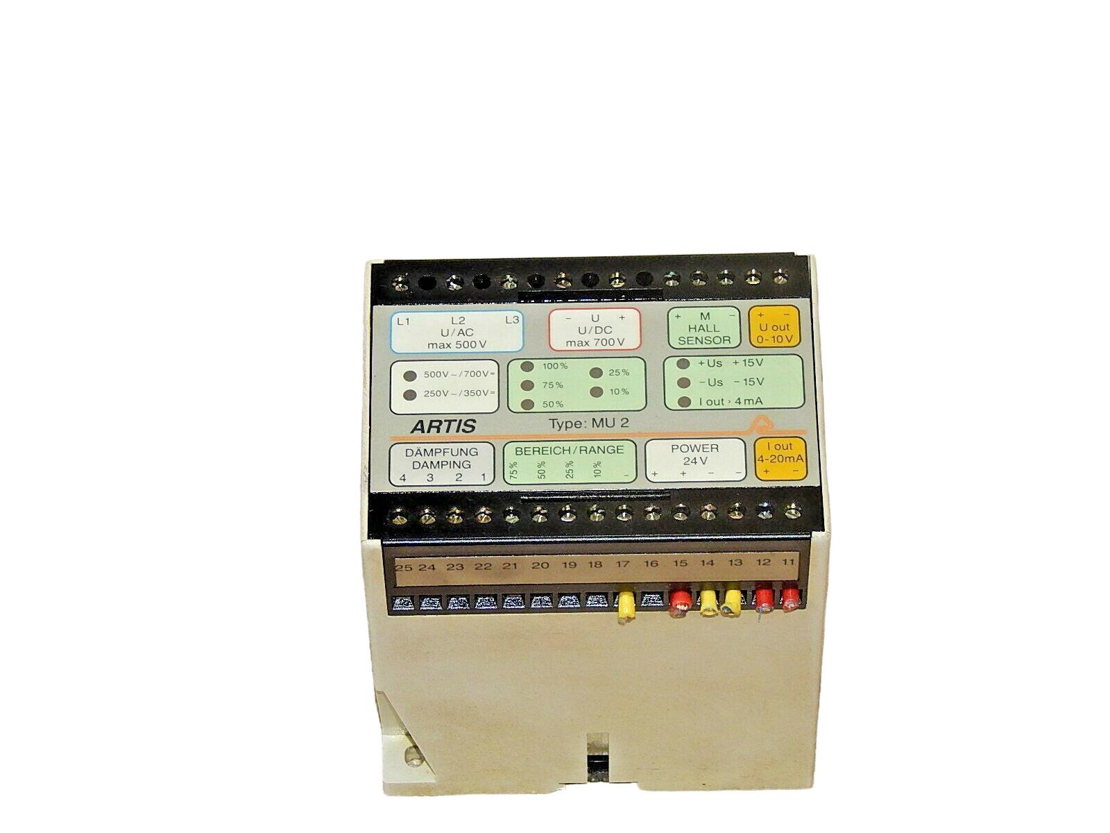  ARTIS MU 1 Messumformer  used