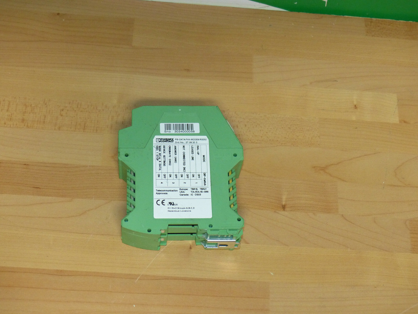 Phoenix Contact PSI-DATA/FAX Modem RS232