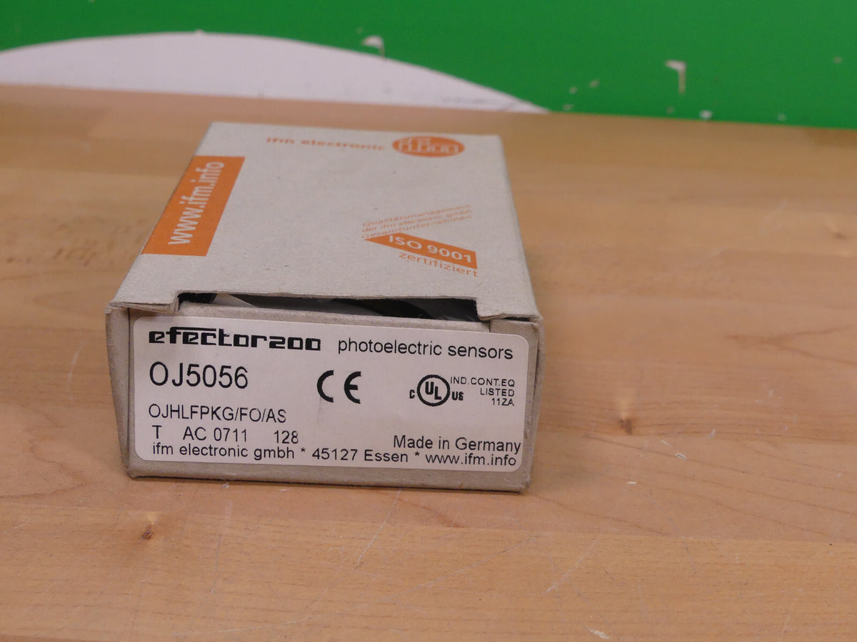 ifm Laser-Reflexlichttaster OJ5056  OJHLFPKG/FO/AS