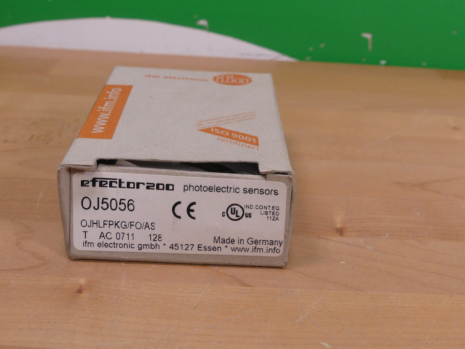 ifm Laser-Reflexlichttaster OJ5056  OJHLFPKG/FO/AS