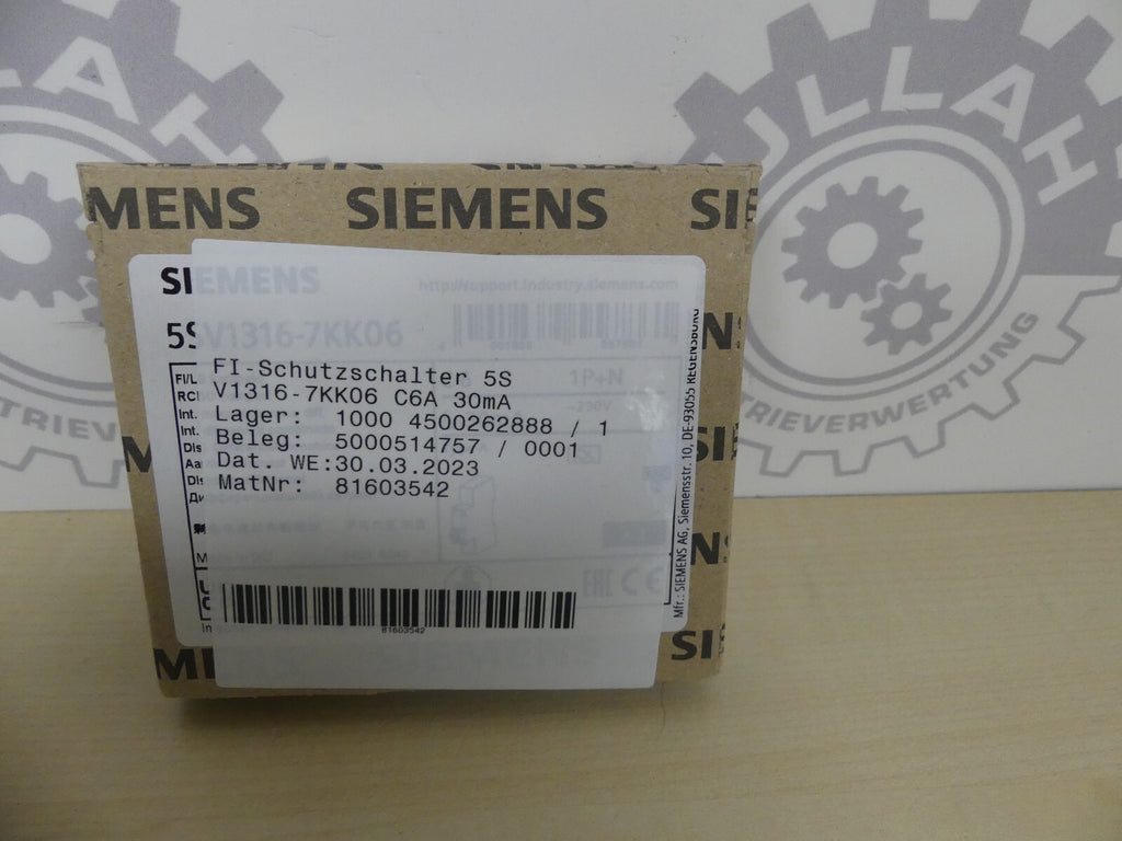SIEMENS V1316-7KK06