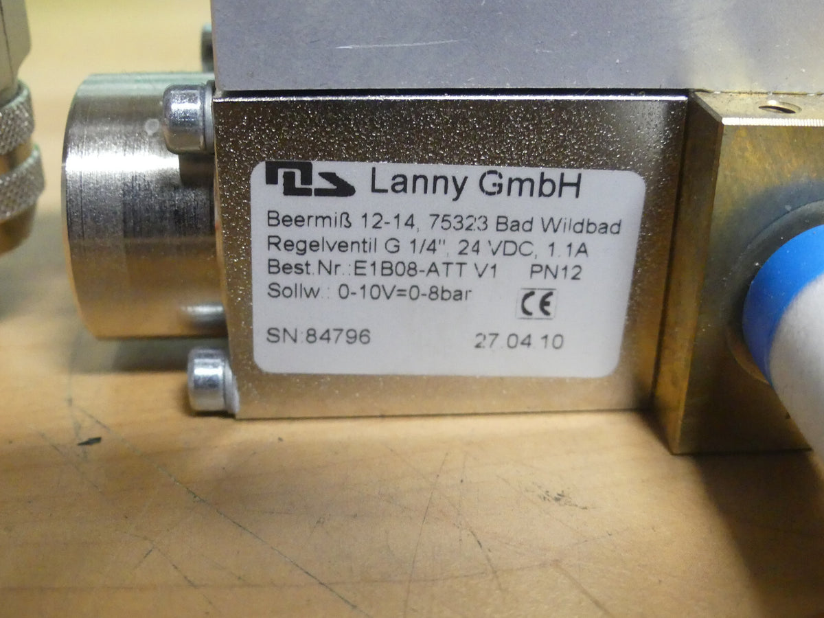 lanny  gmbh regelventil G 1/4 Best Nr:E1B08-AATV1