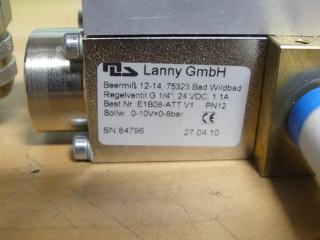 lanny  gmbh regelventil G 1/4 Best Nr:E1B08-AATV1