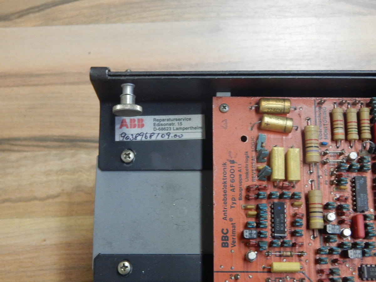 BBC AAD 6201 V1, BBC  Veritron Stromrichter  In: 380V Out G0...485V 50A