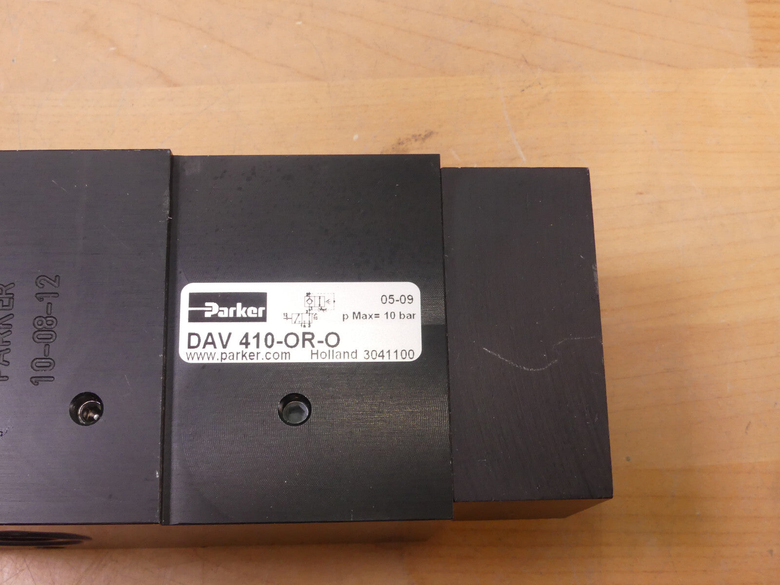 Parker/ Sempress Druckaufbauventil DAV 410-OR-0  3041100