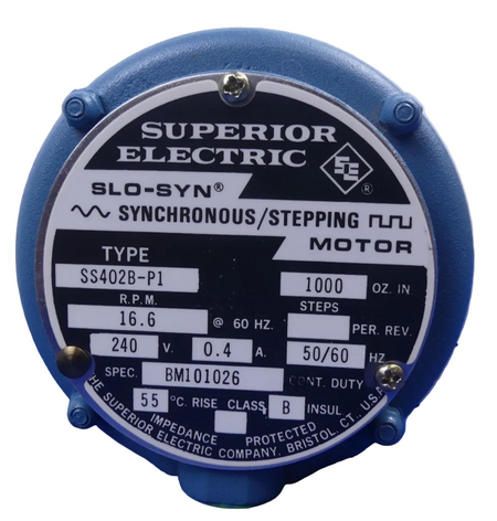Superior Slectric Slo-Syn  Motor SS402B P1