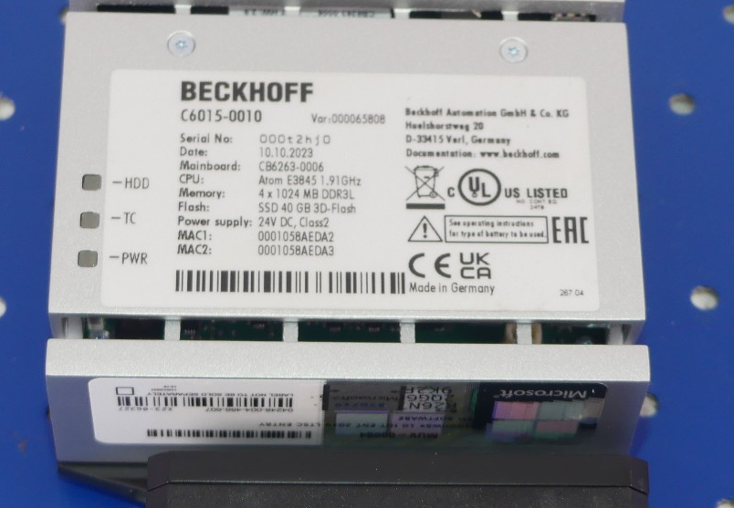 BECKHOFF C6015-0010
