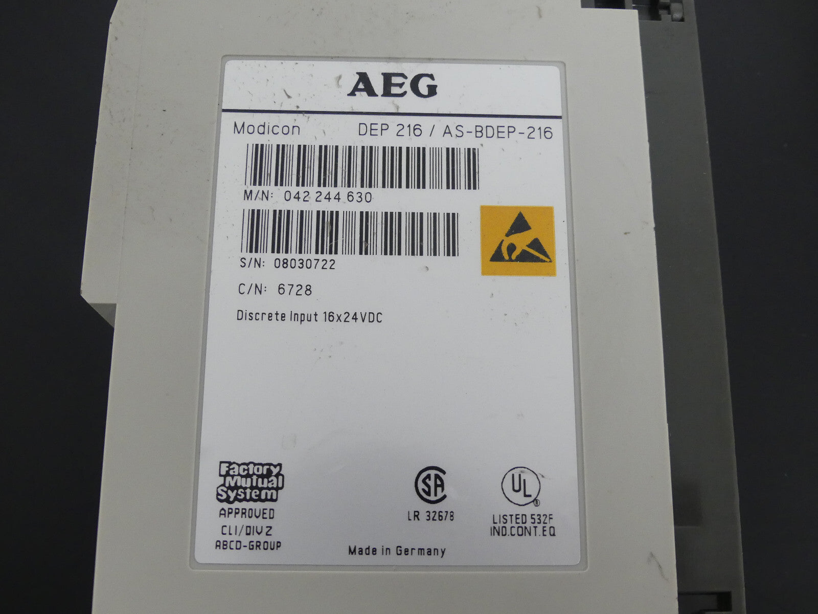 AEG  DEP 216/AS-BDEP-216 x 9 s.Bilder