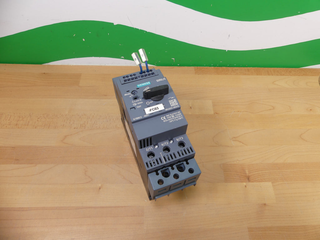 SIEMENS SIRIUS 3RV2031-4RA15 Leistungsschalter