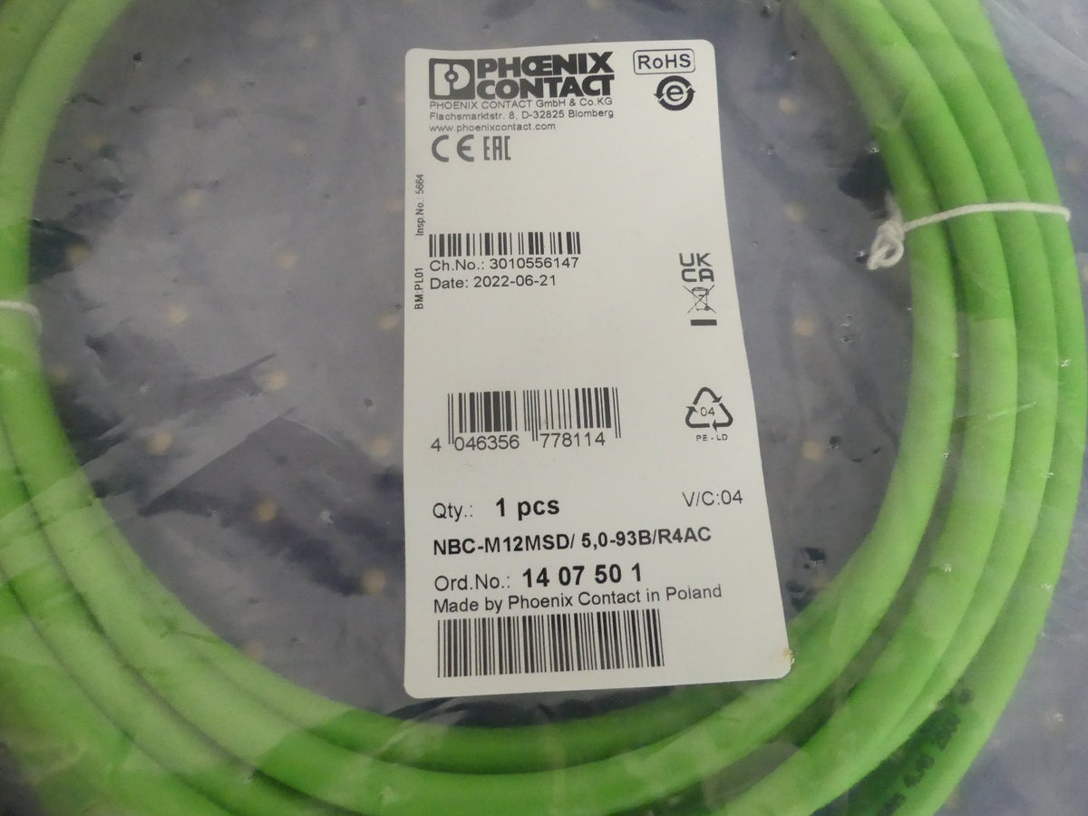 PHOENIX CONTACT NBC-M12MSD/5,0-93B/R4AC