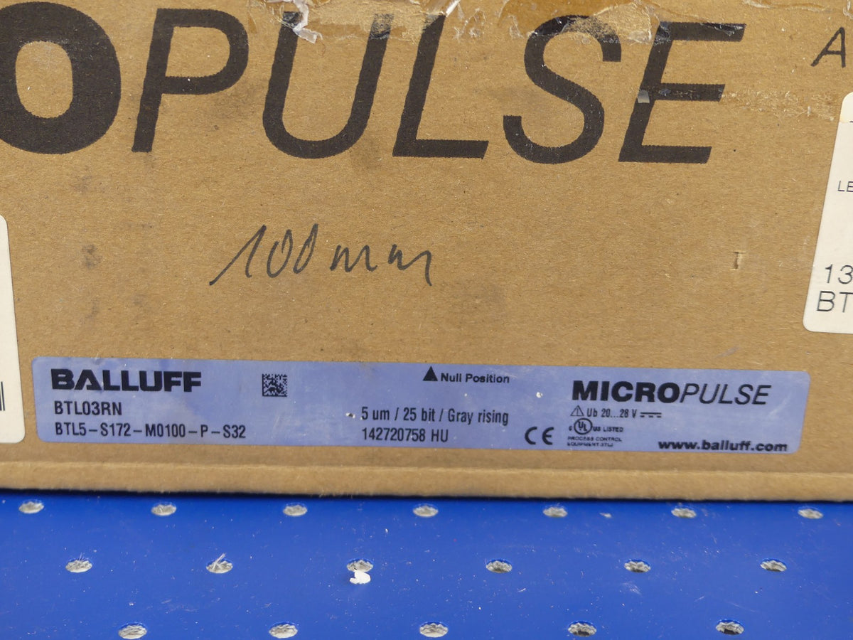 BALLUFF BTL03RN BTL5-S172-M0100-P-S32