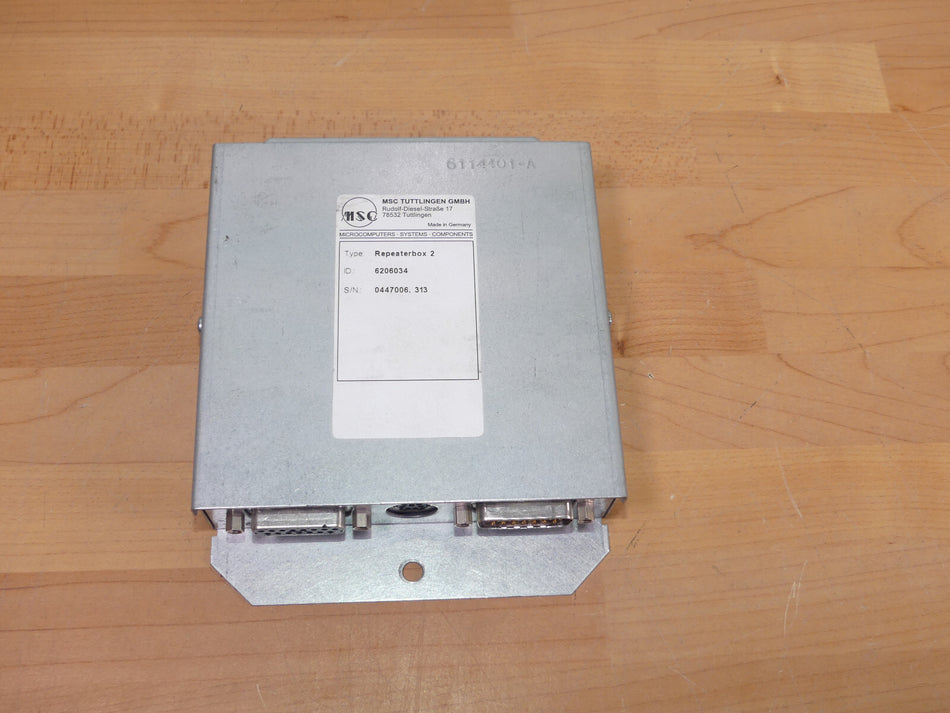 MSC TUTTLINGEN Repeaterbox 2 S/N 0447006.313 Neuer, unbenutzter