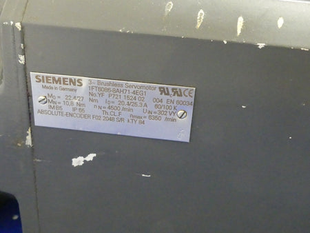 SIEMENS 1FT6086-8AH71-4EG1