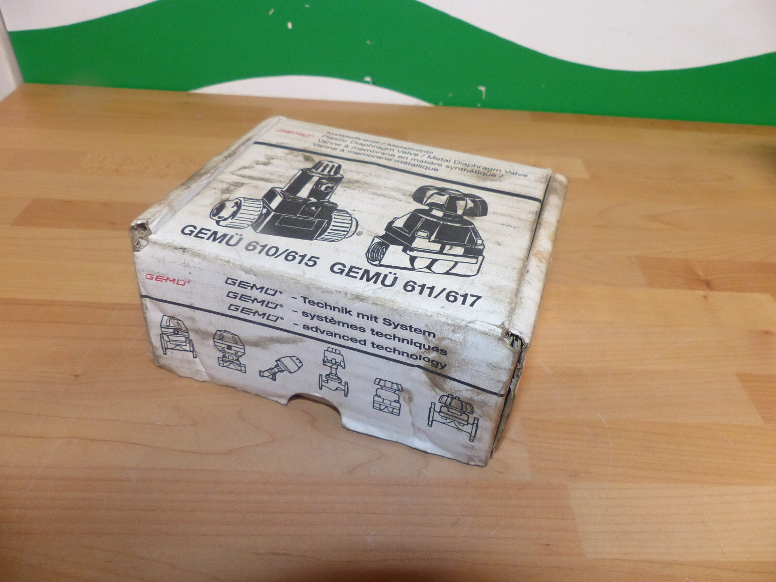 Gemü 610 15D 7 15211/N Kunststoff Membranventile Plastic Diaphragm Valve