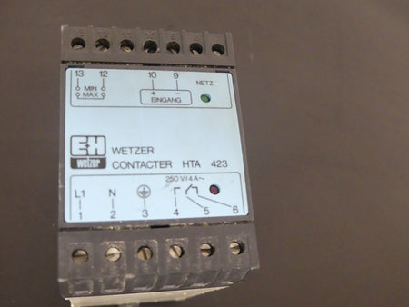 ENDRESS+HAUSER EH WETZER CONTACTER HTA 423