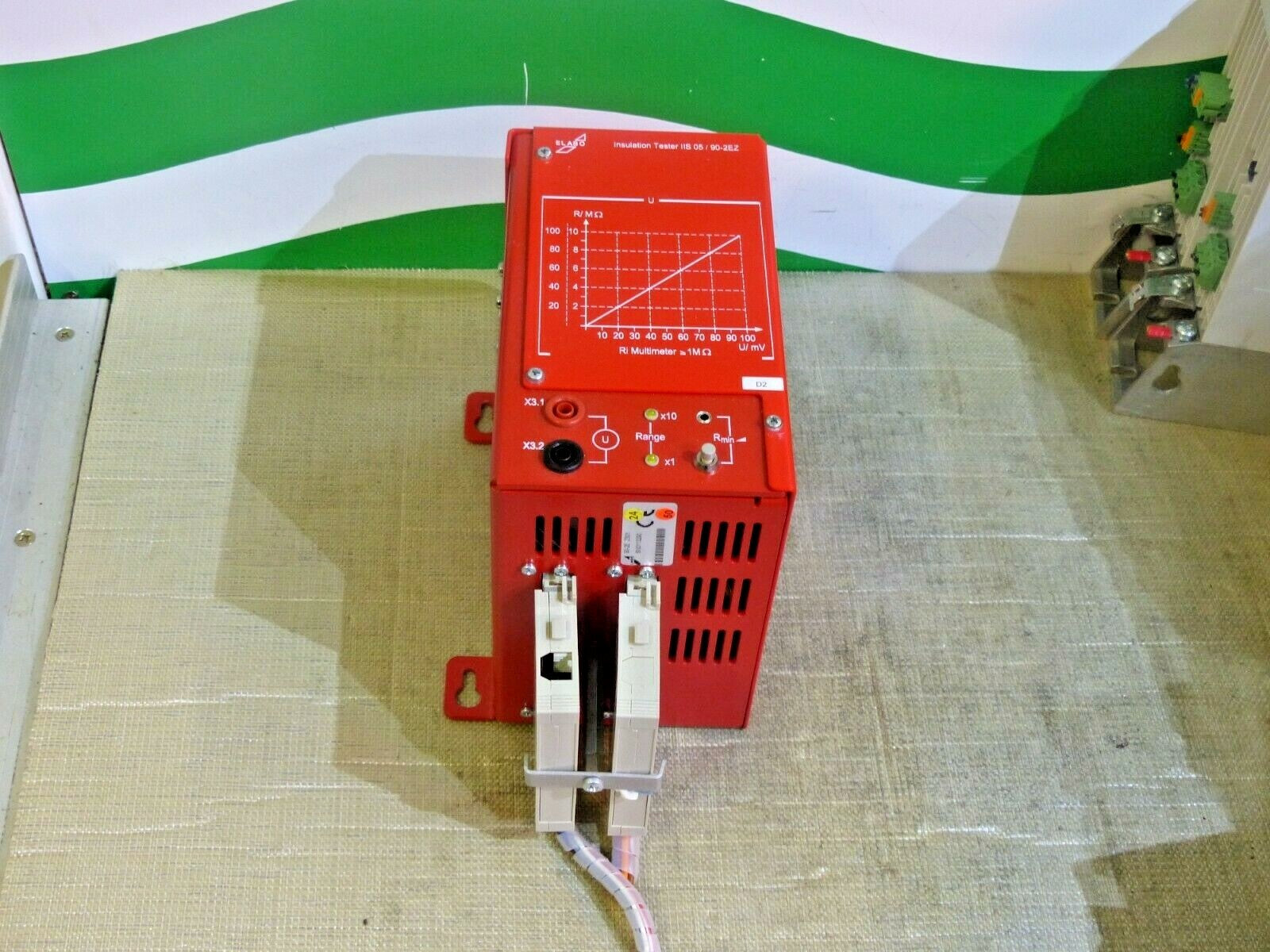  ELABO Einbau-Widerstandsmessgerät „Integrated Ohm Meter 90-2E Z501